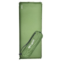 라이신 캠프 매트 팽창기 매트 스웨이드 와이드 디자인 폭 70cm 두께 8cm 모스 그린