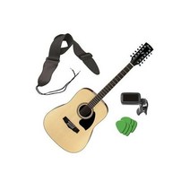 Ibanez PF1512 12줄 어쿠스틱 기타 - 내추럴 연주자 PAK