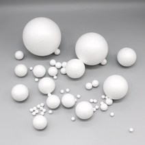 [홈앤스쿨] 스치로폼공 원형 스트로폼 스티로폼공 7mm~200mm, 04.스치로폼공 30mm