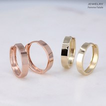 14K 볼륨써클귀걸이 H287