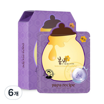 파파레서피 봄비 포어 앰플 마스크팩 25g, 6개, 10개입