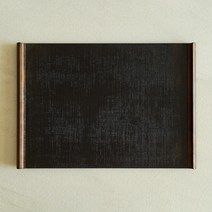 [놋담] 옻칠 손잡이 트레이 블랙, 상세 설명 참조