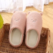 여성 겨울 홈 모피 슬리퍼 만화 고양이 미끄럼 방지 부드러운 따뜻한 집 실내 침실 남자 커플 소년 소녀 메모리 폼 바닥 신발