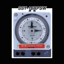 신성계전 SST-16RPSW/600W 일주일용 국산타이머/충전식 판낼형 4단자/1시간단위