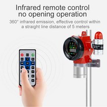 고정 방폭 가연성 가스 감지 분석기 4-20MA RS485 CO O3 O2 H2S CH4 LEL VOC, 05 O2  0-30 persent vol