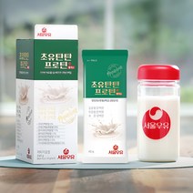 서울우유 초유탄탄단백질 4박스 (보틀1개 제공) 살찌는보충제, 240g, 4개