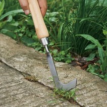 잡초낫 풀뽑는 도구 기계 기억자 보도블럭 잡초제거 2개 서울상점몰, 단품