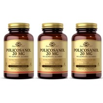 솔가 폴리코사놀 20mg 베지터블 캡슐, 100개입, 3개