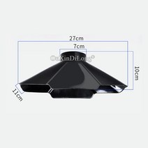 1PCS 고무 목재 선반 먼지 및 칩 수집기 목수 도구 포트 외경 70mm ** 후드 만 ** GF781, 01 1PCS Hood Only