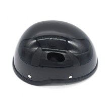Evomosa FRP 모토 rcycle 헬멧 빈티지 크루저 하프 casco Moto capacete 가격 바이크 반, 02 Gloss Black