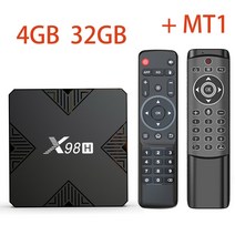미디어박스 미디소프트 영상재생 미디어플레이어 스마트 안드로이드 TV 박스 12.0 X98H Allwinner H618 듀, 08 4GB32GB MT1_03 영국 플러그