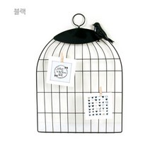 디자인스킨 포토보드, 03.철제새장-블랙