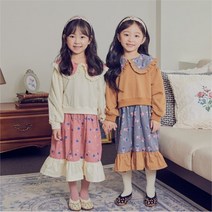 [더단프로젝트]앙주 맨투맨 원피스(~8세)