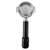 커피 머신 추출기 부품 악세사리 58MM 스테인레스 스틸 기계 하단 필터 홀더 Portafilter 로켓/Expobar 더블 입/E61/ FAEMA, 샴페인