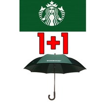 차쿠 스타벅스 우산 장우산 자동 장우산 1+1 레인커버 증정