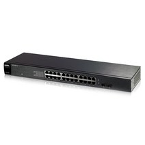 [ZyXEL] 자이젤 GS1100-24 [스위칭허브/24포트/1000Mbps+2SFP/랙마운트가능], 상세페이지 참조