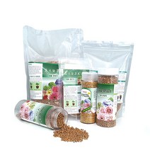 오스모코트 식물영양제 완효성비료 콩기름 코팅 복합비료 뿌리활력제 고형, 250g, 일반 용기형