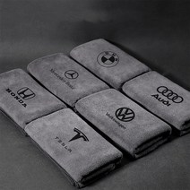 1+1 브랜드로고 세차타월 벤츠수건 BMW수건 아우디 드라잉 주문제작가능, 벤츠