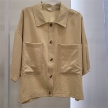[꾸즈] SH01 크롭 셔츠형 블라우스 TM508B1 (8576022)
