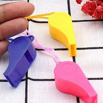 3개 어린이 호루라기 목걸이형 아동 호각 축구휘슬