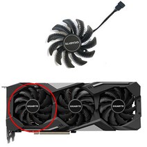 호환용 3pcs T128010SU PLD08010S12HH 78mm DC 12V 0.35A 4 핀 기가바이트 Radeon RX 5500 5600 5700 XT 그래픽 카드 냉각, [02] 1pcs, 02 1pcs