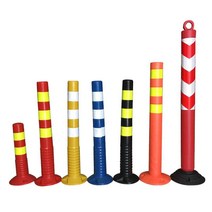 우레탄 볼라드 앙카식 충격 흡수 스텐 탄성 주차 매립, 75CM 신소재 프리 스크류를 연속적으로 접습니다.