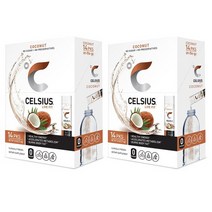 Celsius 셀시우스 온더고 파우더 스틱 코코넛 14개입 71g 2팩