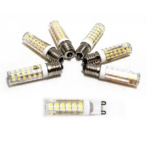 1등급 LED E12 E14 E17 콘램프 G9 핀램프 4W KS 미니 전구 콘벌브 홍, E17 베이스, 주광색, 1개