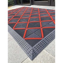 식당발판 매장 입구 가게 호텔 업소용 발매트, 90x120CM, 그레이