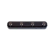 Mooer GWF4 무선 풋 스위치 페달 컨트롤러 Prime P1 스마트 기타 페달 및 Gtrs 일렉트릭 기타, Black
