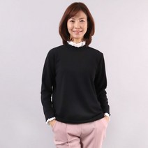 아이우먼 빅사이즈사랑해요 4178L112 반목 프릴 블라우스 WW