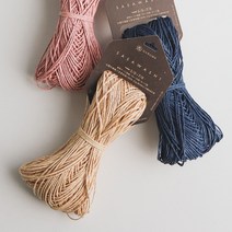 DARUMA 다루마 사사와시(Sasawashi) 25g 밤부실 종이실 다루마실 야나, 11 네이비, 1개