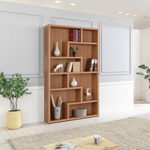 아트박스/플레인홈 라치 디자인 책장 6단 1200, 아카시아