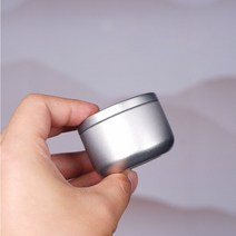 1 개/가방 30ml 미니 주석 저장 금속 상자 작은 철 냄비 봉인 냄비 커피 차 캔디 스토리지 액세서리 컨테이너 캔, 37mmx53mm 1pcs, siliver