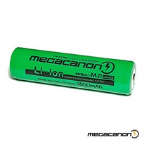 [메가캐논] MEGACANON 3500 대용량 3500mAh 보호회로 엘지 INR18650-MJ1, MJ1 3500mAh 플랫(와이드)
