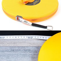 원형줄자 100M 자동줄자 화이바 줄자 산업용줄자
