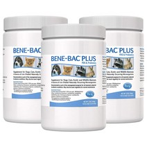 Bene-Bac Plus 강아지 고양이 프리바이오틱 유산균 파우더 가루 454g 3개