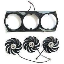 gtx980ti오리지널 PLD09210S12HH 90MM 4 핀 MSI 지포스 RTX3080 3080Ti 3060 Ti Rtx X Trio 그래픽 카드 F, 05 Fan plus case
