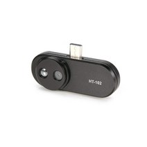 적외선 열화상 스코프 카메라 단망경 야간 투시경 휴대용 망원경 고배율 HT-102 USB C 타입 열화상 카메라, 01 Black
