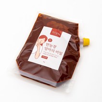 푸드살림 쉿 엄마의 비밀 대용량 만능 양념장 1kg, 매운맛 1kg, 1개