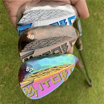 ITOBORI MTG 골프 웨지 클럽 실버 스틸 샤프트 블랙 또는 48 도 50 52 54 56 5860 골프채풀세트 파크 골프채, 10.레인보우 52 샤프트 포함