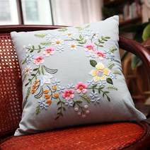 십자수 쿠션 패키지 DIY 만들기 세트 캐릭터, C2