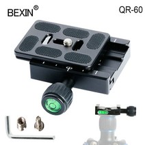 스테디 캠 카메라 봉 모노포드 삼발이 BEXIN QR 시리즈 삼각대 볼 헤드 어댑터, 05 QR-60S