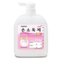 사니사라 사니사라W 500mL 저점도 겔타입 속건성 손소독제 개인손소독 항균손소독제, 1개