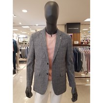 란찌 란찌 린넨 블렌디드 글렌체크 자켓 LAJK22305 강북점