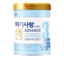 남양유업 아기사랑 수 어드밴스 분유 3단계, 750g, 32개