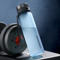 휴대용이온수기 알칼리 이온수기 정수기 5008001000ml 스포츠 물병 BPA 휴대용 누출 방지 셰이커 병 플라스틱 음료 용기 투어 체육관 항목, 0.5L+Glacier Blue