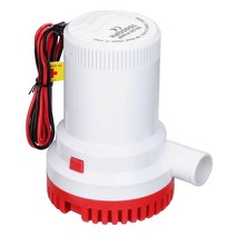1500GPH 12V 방수 빌지 펌프 해양 보트 요트 물 바다, 한개옵션0