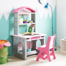 [하이지니책상] 하이지니 -하이지니프로 유아책상&의자SET (2COLOR)- 아동책상, 파스텔핑크