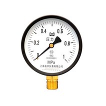 압력게이지 Y100진공 음압계 기본 압력계 0-0.6/1.0/1.6/2.5/4/6Mpa, T03-압력-0.1~0.3Mpa